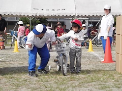 社員家族に対する交通安全教室の実施