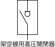 架空線用高圧開閉器