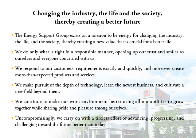 Changing the industry, the life and the society, thereby creating a better future